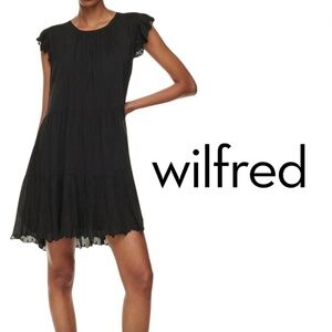 Wilfred La Boheme Wilfred Sidonie Dress Tiered Babydoll Dress - Black - Size M